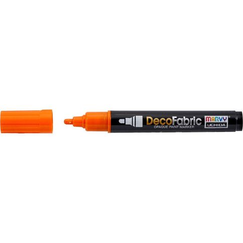 MARVY #223 DecoFabric Marker Orange Mid