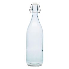 Living & Co Bistro Glass Bottle 1L Mint 1L