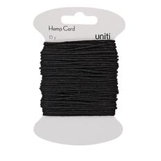 Uniti Hemp Cord 13m Black