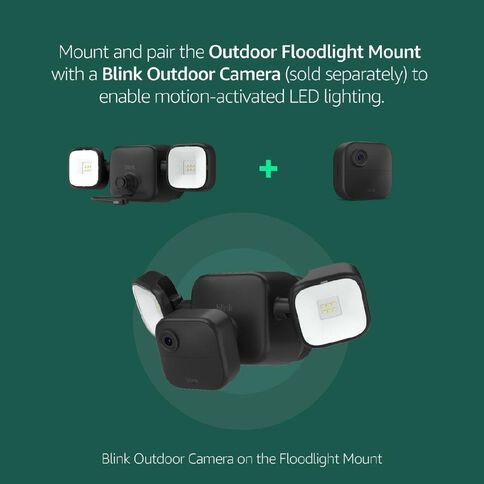 Blink Outdoor 4 Floodlight Mount Black