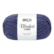 Birch Blanket Yarn 100% Polyester 300G Blue
