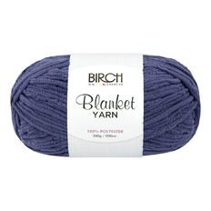 Birch Blanket Yarn 100% Polyester 300G Blue