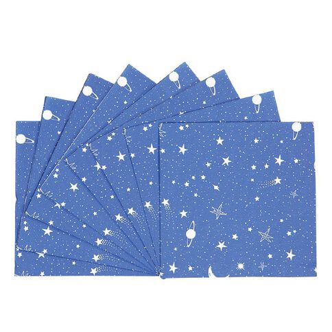 Party Inc Star Napkins 2-ply 33cm Blue Mid 20 Pack