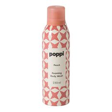 Poppi Foaming Body Wash 230ml Peach
