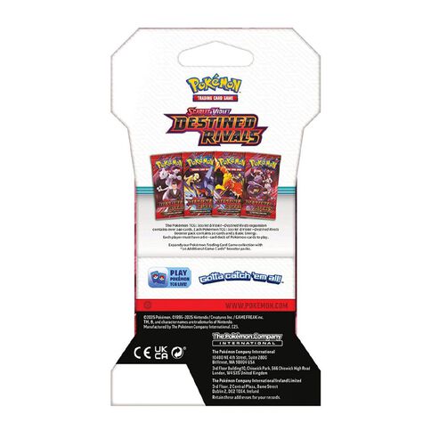 Pokemon Scarlet & Violet 10 Destined Rivals Blisters