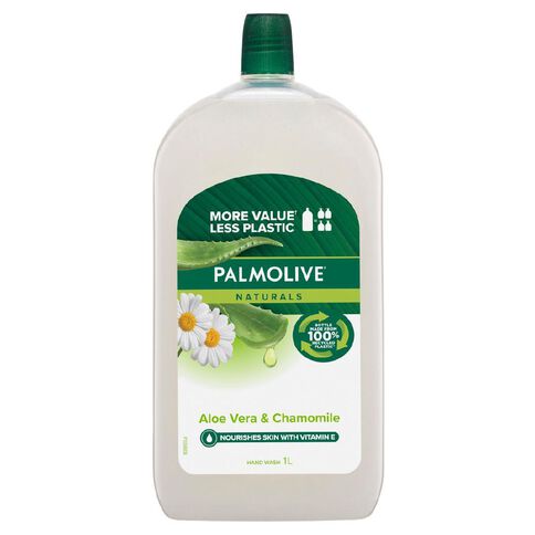 Palmolive Naturals Hand Wash Aloe Vera with Chamomile Refill 1L