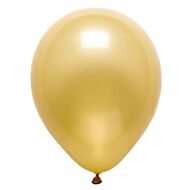 Party Inc Balloons Metallic Gold 25cm 25 Pack