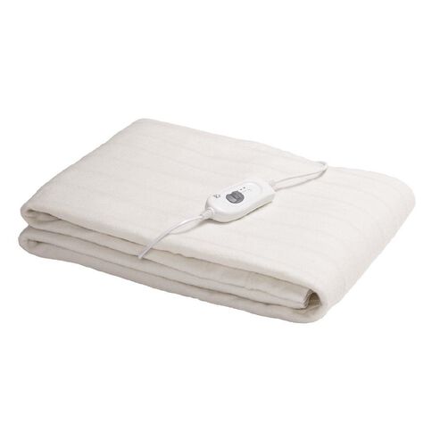Living & Co Fitted Electric Blanket - 107cm x 203cm x 50cm King Single