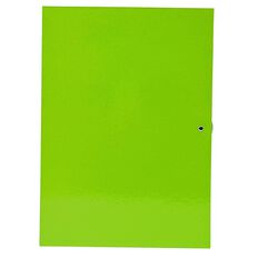 WS Pressboard File Box Green Foolscap