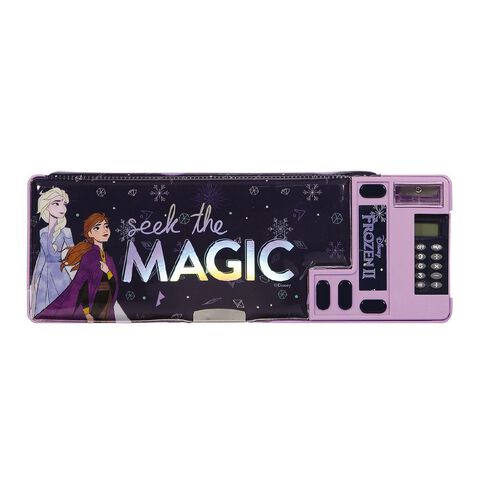 Frozen Disney Popout Pencil Case Purple