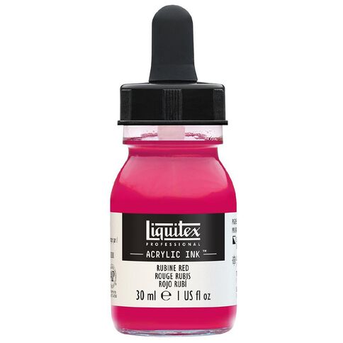 Liquitex Acrylic Ink Rubine Red 30ml