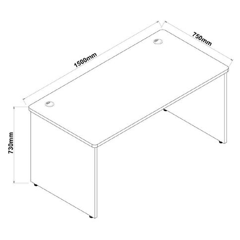 Workspace 925 Desk 1500mm