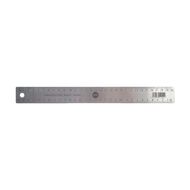 WS Metal Ruler 30cm Silver