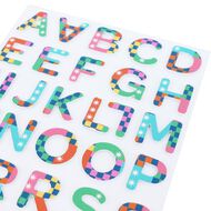 Uniti Summer Alpha Stickers