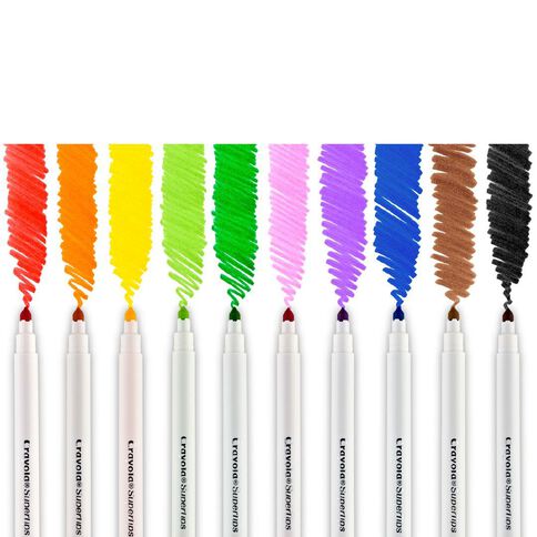 Crayola 40 Pack Supertips Washable Marker Deskpack