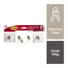 Command Quartz Key Rail
