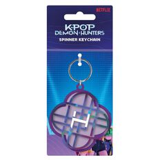 KPop Demon Hunters Spinner Keychain