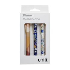 Uniti Blossom Pens 3 Pack