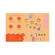 Miisi Air Dry Clay Keyrings