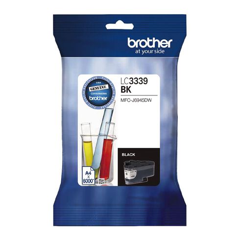 Brother Ink LC3339XLBK Black (6000 Pages)