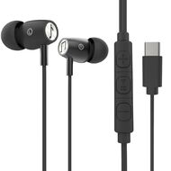 Veon In Ear USB-C Earphones with Microphone VNA06BLK Black