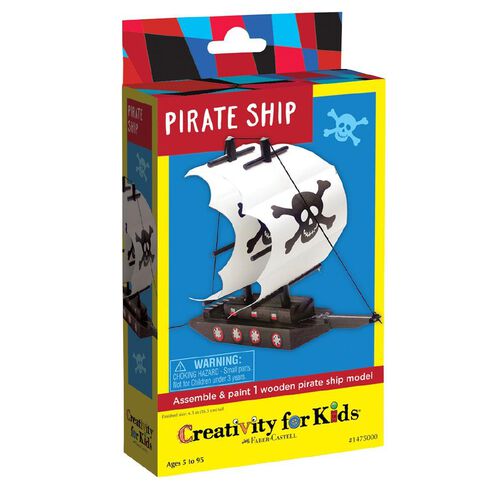 Faber-Castell Creativity For Kids Mini Kits Pirate Ship