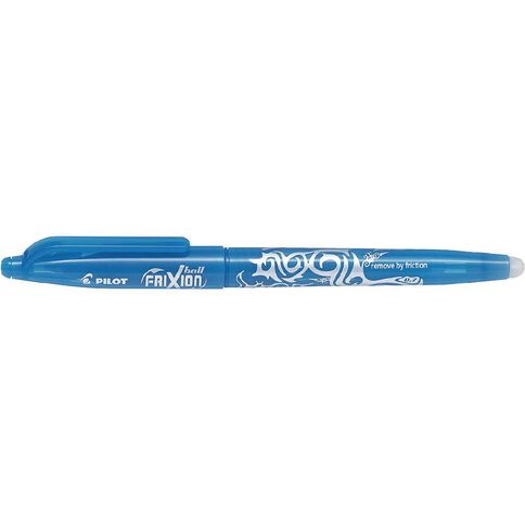 Pilot Frixion Ball Pen Light Blue Mid
