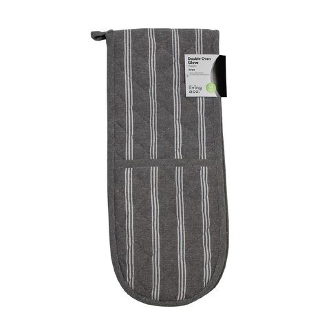 Living & Co Double Oven Glove Grey