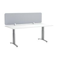 Boyd Visuals Desk Screen Light Grey 1800mm