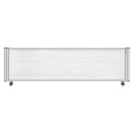 Boyd Visuals Desk Mounted Partition 1760W Polycarbonate
