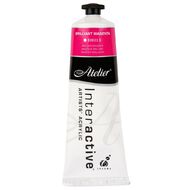 Atelier S3 Acrylic Paint Brilliant Magenta 80ml
