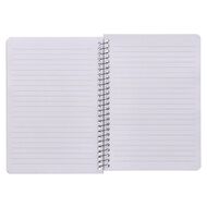 Uniti Stationery Rose A5 Notebook Black