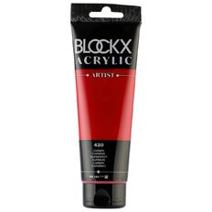 BLOCKX Acrylic Tube Carmine 120ml