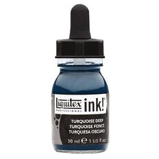 Liquitex Ink 30ml Turquoise Blue Deep