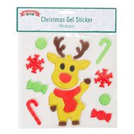 Wonderland Christmas Gel Sticker Assorted