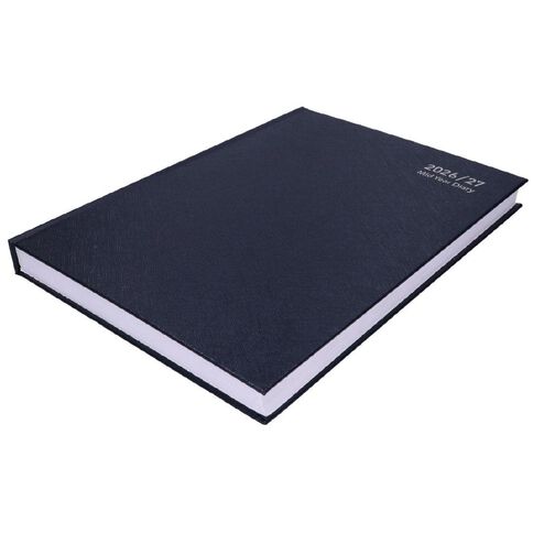 WS Mid Year Diary Navy Date To Page A4 26-27