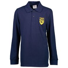 Schooltex Hampstead Long Sleeve Polo with Embroidery