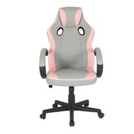 Living & Co Gaming Chair Pink/Grey
