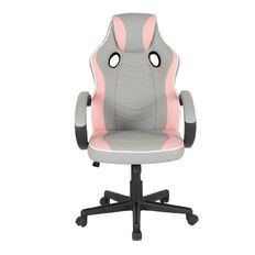 Living & Co Gaming Chair Pink/Grey