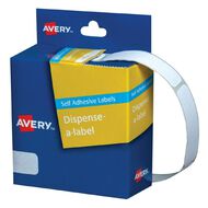 Avery White Rectangle Dispenser Stickers 49x13mm 550 Labels Handwritable