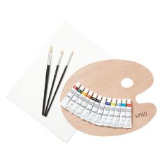 Uniti Mini Acrylic Paint Art Set 19 Pack