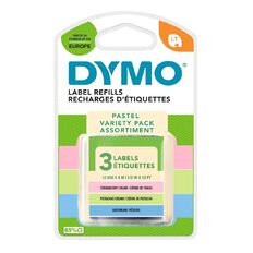 Dymo Letratag Pastels 3 Pack