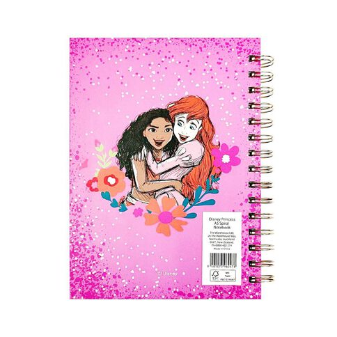 Disney Princess Spiral Notebook A5