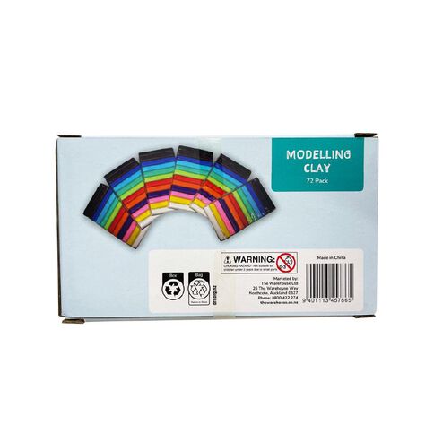 Uniti Modelling Clay 72 Piece
