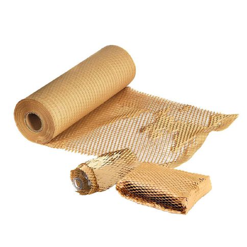 WS Kraft Honeycomb Paper Wrapping 50cm x 30m 80gsm