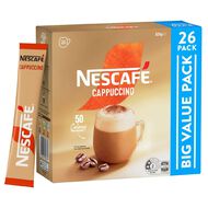 Nescafe Cafe Menu Cappuccino 26 Pack