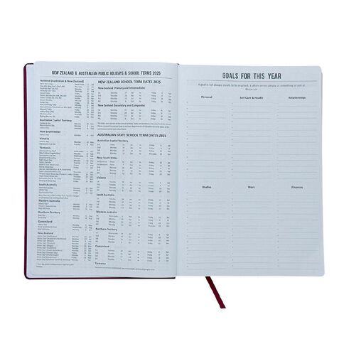 WS 2025 Week To View Make It Happen Diary A5