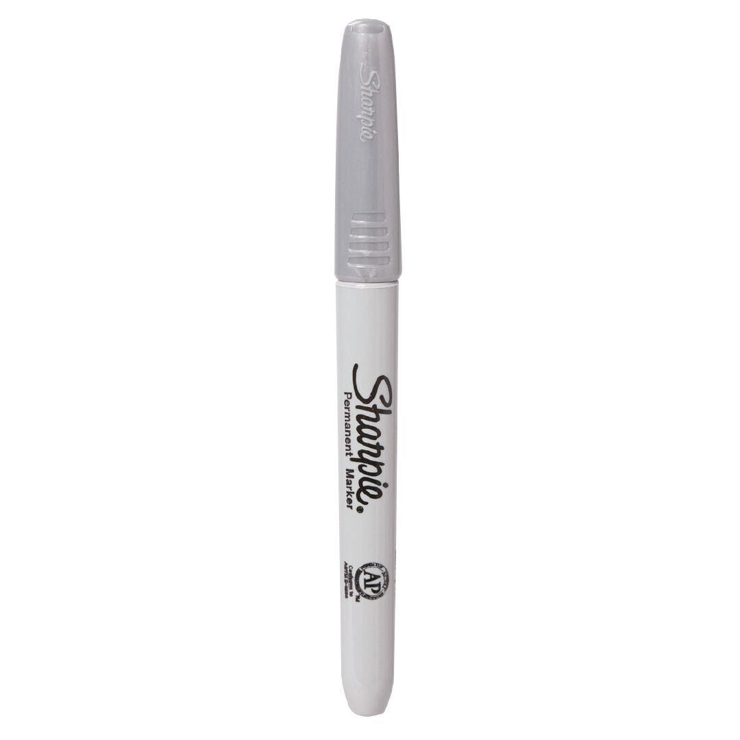 silver sharpie pens