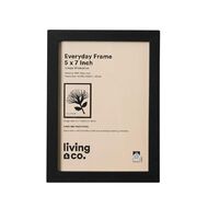 Living & Co Everyday Standard Photo Frame Black 5in x 7in