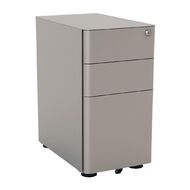 Agile Slimline Metal Mobile 2+1 File Silver